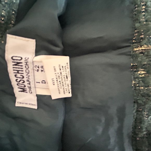 MOSCHINO SEQUIN GREEN SET - Picture 4 of 7